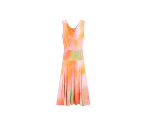 Desigual Robe d’été écru / rose / rouge orangé, Taille 42