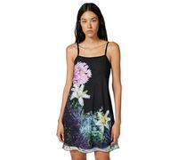 Desigual Robe de Trekking pour Femme, Verte, Taille L