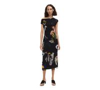 Desigual Robe violet clair / orange / noir, Taille 42