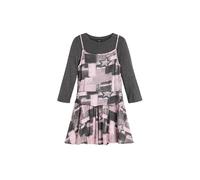 Desigual Robe gris / rose, Taille 122-128