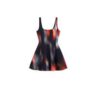 Desigual Robe gris / rouge / noir, Taille 40