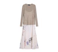 Desigual Robe mélange de couleurs / blanc, Taille 38