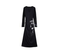 Desigual Robe noir / blanc, Taille 42