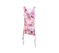 Desigual Robe pêche / fuchsia / rouge, Taille 38