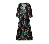 Desigual Robe 'Poppy M. Christian Lacroix' bleu ciel / vert / violet / noir, Taille 40