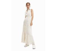 Desigual Robe pour Femme, Blanc., Taille S