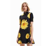 Desigual Vest_Margarita-Lacroix 2000 Robe, Noir, Taille S Femmes