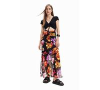 Desigual Robe pour Femme, Noir, XL