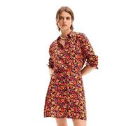 Desigual Robe pour Femme, Rouge, X-Small