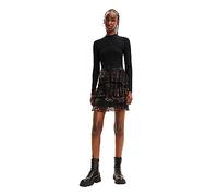 Desigual Vest_Salma Robe, Noir, Taille S Femme