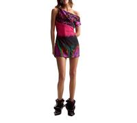 Desigual Robe sans Manches de la Collection pour Femme, Rose foncé, Taille S