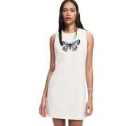 Desigual Robe tissée sans Manches pour Femme, Blanc, X-Small