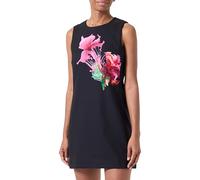 Desigual Robe tissée sans Manches pour Femme, Noir, Taille