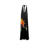Desigual Robe vert / orange / rose / noir, Taille 38