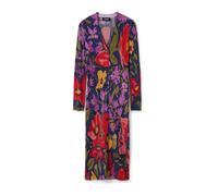 Desigual Robe 'VEST DELAWARE' marine / vert / violet / rouge, Taille 40