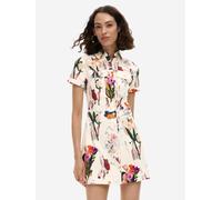 Desigual Robe 'VEST_FINI 26SWVW48' beige clair, Taille 42