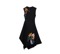 Desigual Robe violet / orange / noir, Taille 36