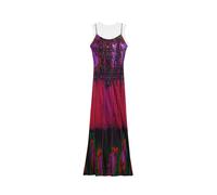 Desigual, Femme, Robes, Multicolore, Taille: 38 FR Alas Lacroix Long Dress