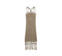Desigual Robes en maille beige / marron, Taille M