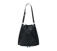 Desigual - Sac à Dos Cordon Effet Tissé - Femme - Sacs - Noir - Taille: ONE Size