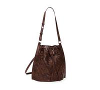 Desigual sac à dos de loisirs Argon Camel Harlan Backpack Leather West marron foncé