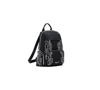 Desigual Sac à dos noir / argent, Taille One Size