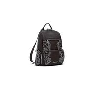Desigual sac à dos de loisirs Chester Poker Face Mini Backpack Chocolate marron foncé