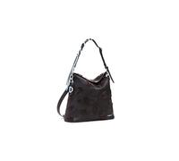 Desigual sac à dos de loisirs Jersey 2.0 Stencil Flocado Mini Backpack Chocolate marron foncé