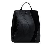 Desigual Sac à dos Kahlo – Polyuréthane – Noir – Taille moyenne 35 cm – Femme