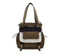 Desigual Sac à dos de loisirs kaki pour femme et homme - Basic Modular Discover Backpack Khaki 321008