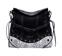 Desigual Sac à dos de loisirs Mini Jersey 2.0 Snake Patch Noir/Blanc Taille One Size