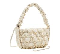 Desigual Sac à dos en tissu pour femme, taille unique, blanc, One size
