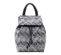Desigual Sac à dos Backpack Radio Luena Denim Raw Femme Gris Unique