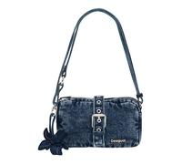 Desigual Sac à épaule bandoulière bleu pour femme - Curio Denim Bag Denim Dark Blue 340556