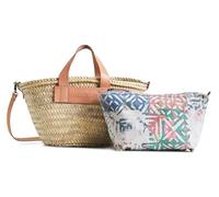 Desigual sac à épaule bandoulière Bols Summer Ibiza Raw beige