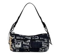 Desigual Newspaper Donosti Sac à bandoulière 25 cm noir