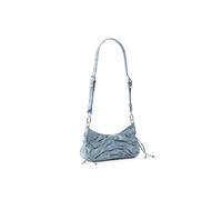 Desigual sac à épaule bandoulière Gathered Denim Across Body Bag Space Blue bleu clair