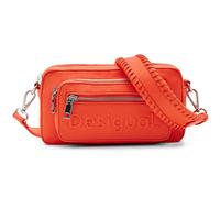 Desigual sac à épaule bandoulière Half Logo 24 Cross Body Bag Mandarina