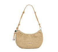 Desigual Sac à bandoulière Half – Raffia 40 cm – Beige naturel