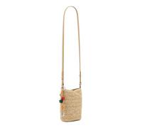 Desigual sac à épaule bandoulière Half Logo Raffia Bag Natural beige