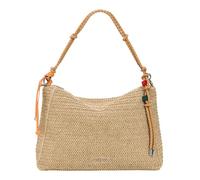 Desigual Sac à bandoulière Half Logo Raffia Leiria 39,5 cm Brun
