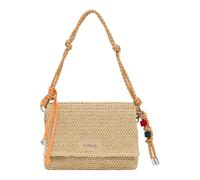 Desigual sac à épaule bandoulière Half Logo Raffia Venecia Bag Natural beige