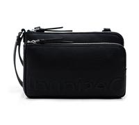 Desigual Sac à épaule bandoulière noir pour femme - Mone Half Logo Linda Mini Crossbody Bag 188030