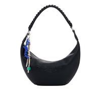 Desigual Sac à épaule bandoulière noir pour femme - Zante Half Logo Crossbody Bag 321004