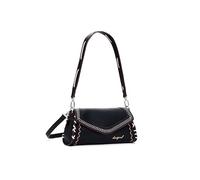 Desigual sac à épaule bandoulière pochette Zarauz Manhattan Pespuntes Crossbody Bag Black noir