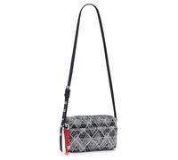 Desigual sac à épaule bandoulière Radio Julia Crossbody Bag Denim Raw gris