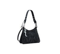 Desigual Sac à bandoulière Romeo Floral Manaos 2.0 zippé 32 cm noir en synthétique