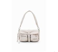 Desigual Sac à épaule crème pour femme Omnia Tromso Multi Crossbody Bag Raw 266266