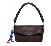 Desigual sac bandoulière Half Logo Trokel Shoulder Bag - chocolat marron foncé