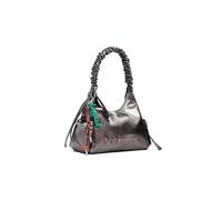 Desigual sac à épaule Montville Half Logo Shoulder Bag Brushed Silver violet